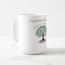 Du bist kein Baum Kaffeetasse