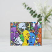 Du bist kein Engel Postkarte (Stehend Vorderseite)