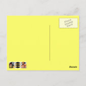 Du bist kein Engel Postkarte (Rückseite)