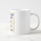 Du bist kein Fossil Jumbo-Tasse (Rechts)
