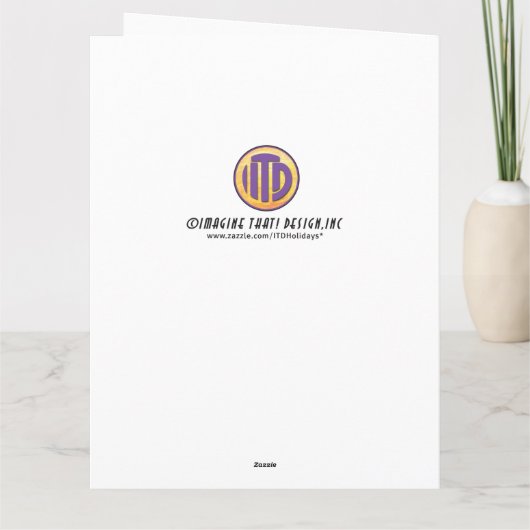 Du bist kein Fossil Karte (Rückseite)