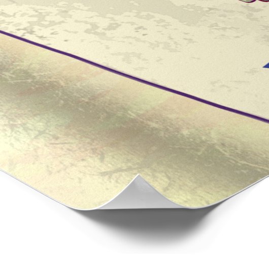 Du bist kein Fossil-Scroll Poster (Ecke)