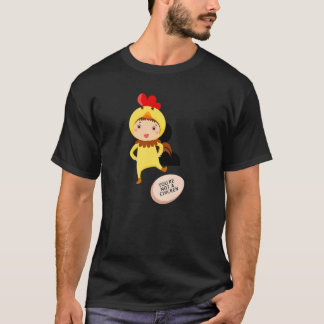 Du bist kein Huhn Tierwitze T-Shirt
