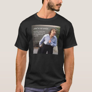 du bist kein Künstler Geschenk Freund Retro T-Shirt