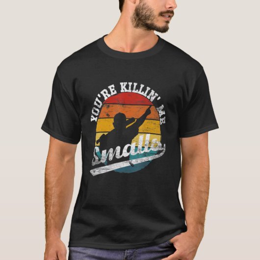 Du bist Killin Me Smalls Baseball T-Shirt (Vorderseite)
