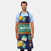 DU BIST KLEIN, ALS DU DENKST, LEHRER, STUDENT SCHÜRZE (Getragen)