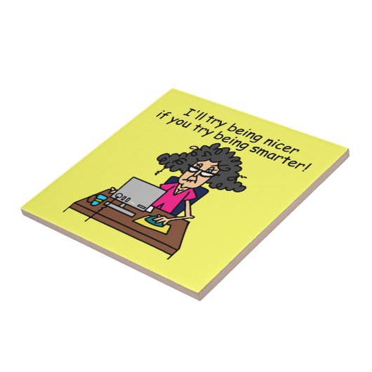 Du bist klüger, ich werde nackter sein fliese (Seite)