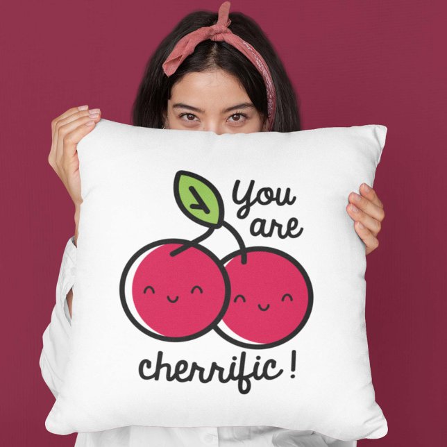 Du bist krebserisch kissen (you are cherrific pillow)