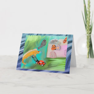 Du bist lauter als ein Leaf. Karte