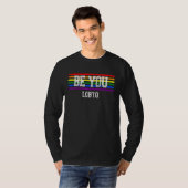 Du bist Lgbtq Lgbtq Lgbt 1 T-Shirt (Vorne ganz)