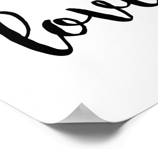 Du bist liebend - Poster (Ecke)