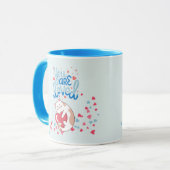 Du bist liebliche Katzen Tasse (Vorderseite Links)