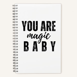 Du bist Magie Baby! Tagebuch Notizbuch 