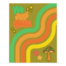 Du bist Magie - Retro Pilz