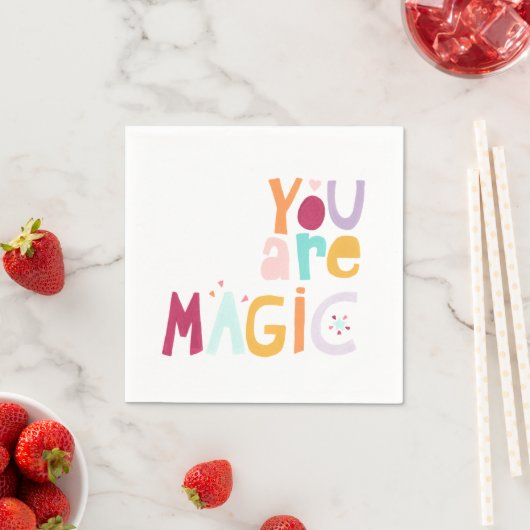 Du bist Magie Serviette (Beispiel)