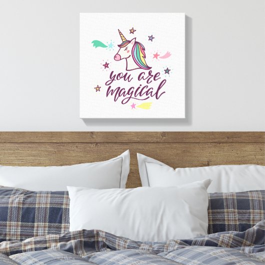 Du bist magisch leinwanddruck (Insitu (Schlafzimmer))