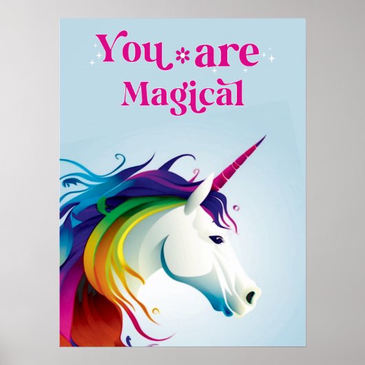 Du bist magisch poster (Vorne)