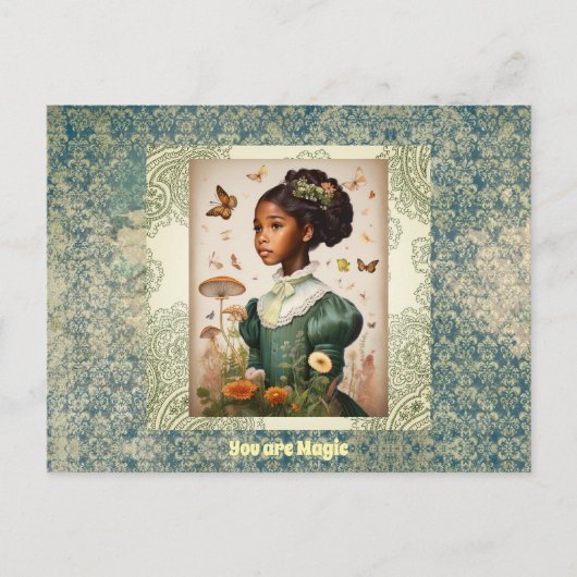 "Du bist magisch" Postkarte (Vorderseite)