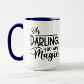 Du bist magisch tasse (Links)