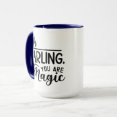 Du bist magisch tasse (Vorderseite Links)