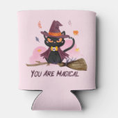 Du bist magische Hexenkatze Dosenkühler (Rückseite)