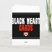 Du bist manchmal so ein blutiger Idiot Karte (Rückseite)