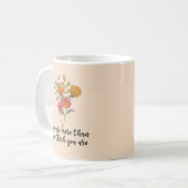 Du bist mehr, als du denkst, du bist es kaffeetasse (Vorderseite Links)