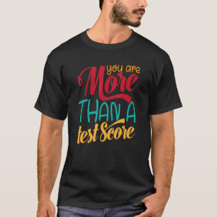 Du bist mehr als ein Testergebnis Cool Vintage Tes T-Shirt
