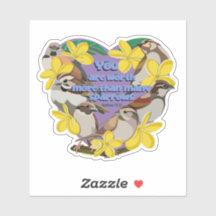 Du bist mehr wert als viele Spatzen