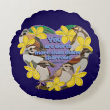 Du bist mehr wert als viele Spatzen