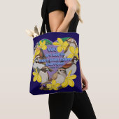 Du bist mehr wert als viele Spatzen Tasche (Von Nahem)