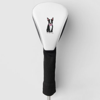 Du bist mein alles Boston Terrier Mind Desi Golf Headcover