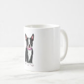 Du bist mein alles Boston Terrier Mind Desi Kaffeetasse (VorderseiteRechts)