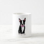 Du bist mein alles Boston Terrier Mind Desi Kaffeetasse (Mittel)