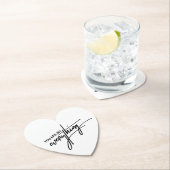 Du bist mein Alles - Valentinisches Geschenk Untersetzer (Vor Ort)