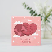 Du bist mein Alles Valentinstag  (Stehend Vorderseite)