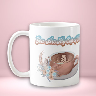 Du bist mein Boho-Latte der Ruhe Kaffeetasse