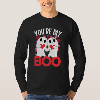Du bist mein Boo-Geist mit Herz für Valentinstag T-Shirt