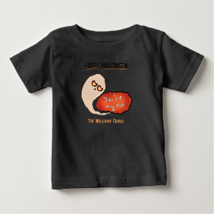 Du bist mein Boo Süße Halloween-Familie Baby T-shirt