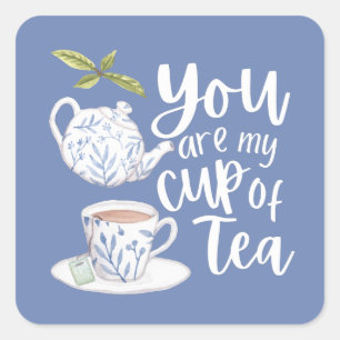 Du bist mein Cup Of Tea Sticker