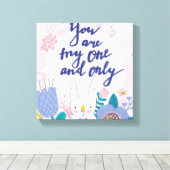 Du bist mein Einziger Leinwanddruck (Insitu (Holzboden))