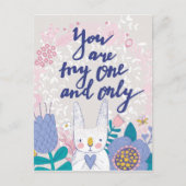 Du bist mein Einziger Postkarte (Vorderseite)