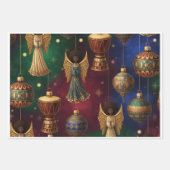Du bist mein Engel (Blätter) Geschenkpapier Set (Vorderseite 3)