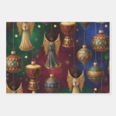 Du bist mein Engel (Blätter) Geschenkpapier Set (Vorderseite 2)