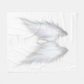 Du bist mein Engel Fleecedecke (Vorderseite (Horizontal))