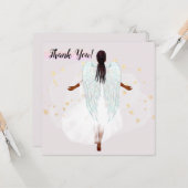 Du bist mein Engel Karte (Vorderseite/Rückseite Beispiel)