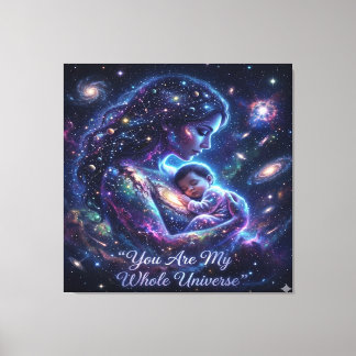 Du bist mein ganzes Universum -Leinwanddruck Leinwanddruck