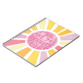 Du bist mein Geschenk für das leuchtende Wasser. Notizblock (Linke Seite)