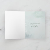 Du bist mein Geschenk Karte (Innenseite)