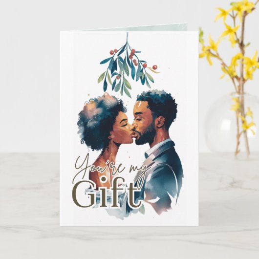 Du bist mein Geschenk Karte (Gelbe Blume)